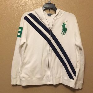 Polo hoodie sweater